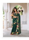 Ajnabee Vol 10 By Kashvi Dull Moss Foil Printed Sarees Wholesale Market In Surat
